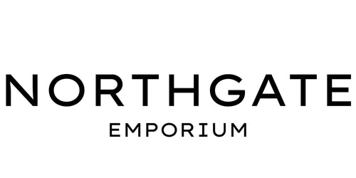 Black text 'NORTHGATE EMPORIUM' on a white background